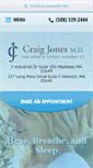 Mobile Screenshot of craigjonesmd.com